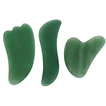 1 Set Aventurine Jade Scraping Board Traditional Chinese Hand Massage Tool Body Face Massage Scraper Acupoint Massage Tool
1 Set Aventurine Jade Scraping Board Traditional Chinese Hand Massage Tool Body Face Massage Scraper Acupoint Massage Tool