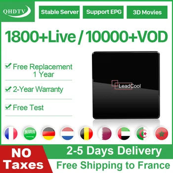 QHDTV IPTV Germany Netherlands Belgium Leadcool X Android TV Box IPTV Arabic Algeria IP TV Subsctiption Dutch No App Include
QHDTV IPTV Germany Netherlands Belgium Leadcool X Android TV Box IPTV Arabic Algeria IP TV Subsctiption Dutch No App Include