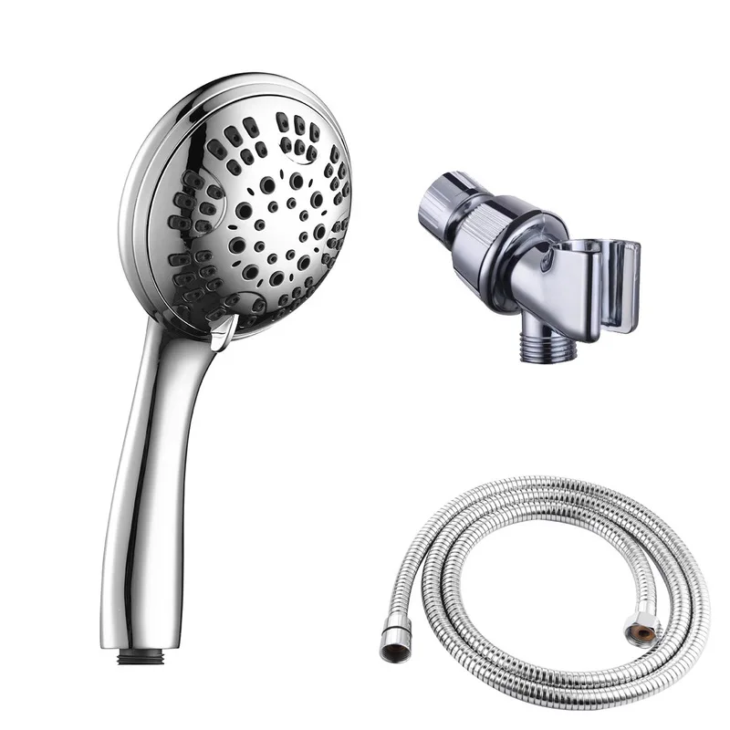 

Function Pressurized Hand-held Shower Set Bathroom Shower Head Small Top Spray Double Shower Overseas Warehouse Supply