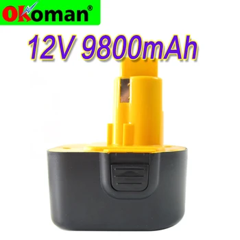 12V 9800mAh Tool battery for Dewalt DE9074 DC9071 DE9037 DE9071 DE9075 DW9071 DW9072 DW9074 DC727 DC756 DC980 DC981 DW051 
12V 9800mAh Tool battery for Dewalt DE9074 DC9071 DE9037 DE9071 DE9075 DW9071 DW9072 DW9074 DC727 DC756 DC980 DC981 DW051