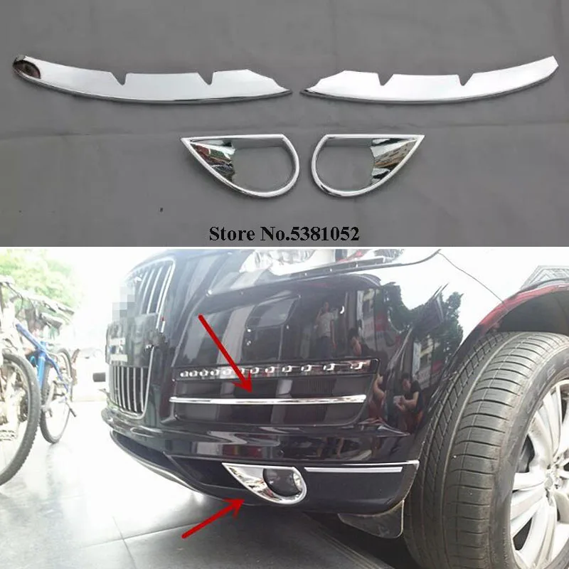Car Styling Abs Chrom Front Head Fog Lamp Light Mask Frame Cover Accessories Moulding Trim For Audi Q7 2014 2015 Car Stickers
Car Styling Abs Chrom Front Head Fog Lamp Light Mask Frame Cover Accessories Moulding Trim For Audi Q7 2014 2015 Car Stickers