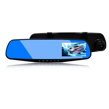 4.3inch 120 Degree Black Edge Rearview Mirror Double Lens Night Vision USB Plug Driving Recorder
4.3inch 120 Degree Black Edge Rearview Mirror Double Lens Night Vision USB Plug Driving Recorder