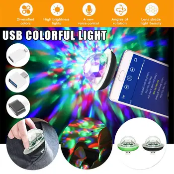 Mini USB Sound Control Party Lights Disco Light RGB Magic Crystal Ball Stage Light Effect
Mini USB Sound Control Party Lights Disco Light RGB Magic Crystal Ball Stage Light Effect