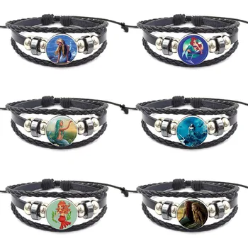 Zgbywsjz For Lovers Best Friendship Mermaid Pinup Vintage Jewelry Plated Black Leather Bracelet Bangle
Zgbywsjz For Lovers Best Friendship Mermaid Pinup Vintage Jewelry Plated Black Leather Bracelet Bangle