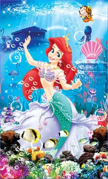 5x7FT Under Sea Little Mermaid Ariel Princess Bubbles Coral Reef Custom Photo Studio Backdrops Background Vinyl 150cm x 220cm
5x7FT Under Sea Little Mermaid Ariel Princess Bubbles Coral Reef Custom Photo Studio Backdrops Background Vinyl 150cm x 220cm