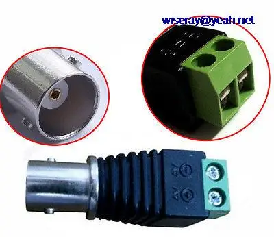 DHL/EMS 250pcs BNC female socket Terminals for Video Monitor via twisted pair Connector -A8
DHL/EMS 250pcs BNC female socket Terminals for Video Monitor via twisted pair Connector -A8