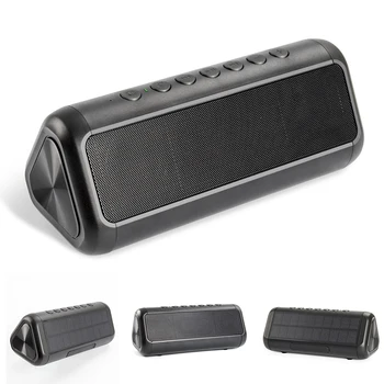 Bass Bluetooth Speaker Solar Powered Handsfree Multi-function IPX5 Splash-Proof Outdoor Activities Wireless Stereo 5000 MAh
Bass Bluetooth Speaker Solar Powered Handsfree Multi-function IPX5 Splash-Proof Outdoor Activities Wireless Stereo 5000 MAh