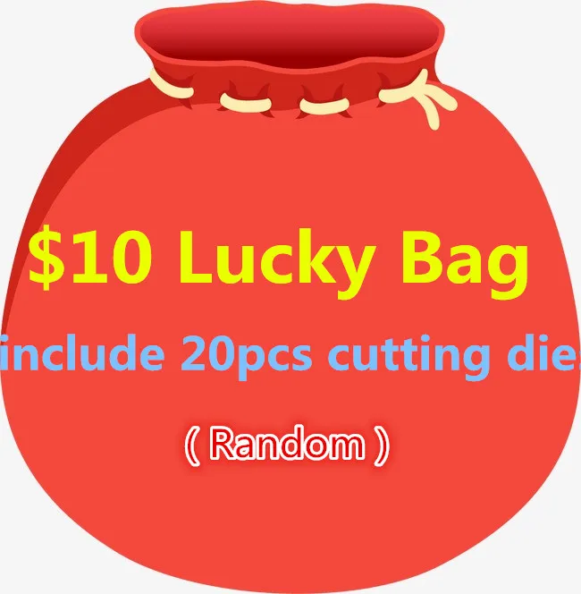 Naifumodo 20pcs Metal Cutting Dies $10 Lucky Bag for Craft Scrapbooking High Quality Surprise Gift Card Making Decoration 
Naifumodo 20pcs Metal Cutting Dies $10 Lucky Bag for Craft Scrapbooking High Quality Surprise Gift Card Making Decoration