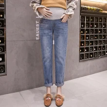 1901# Autumn Winter Fashion Denim Maternity Jeans Adjustable Belly Straight Pants for Pregnant Women Loose Pregnancy Trousers
1901# Autumn Winter Fashion Denim Maternity Jeans Adjustable Belly Straight Pants for Pregnant Women Loose Pregnancy Trousers