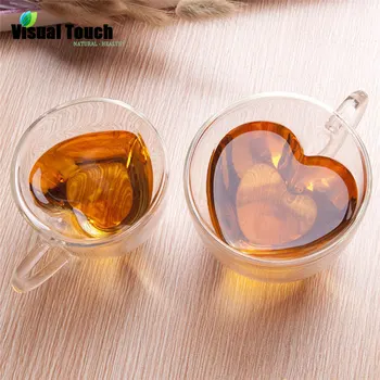 Visual Touch Heart Shape Transparent Double Layer Cup Clear Double Walled Heat Insulated Mug Coffee Tea Milk Beer Whiskey Cup
Visual Touch Heart Shape Transparent Double Layer Cup Clear Double Walled Heat Insulated Mug Coffee Tea Milk Beer Whiskey Cup