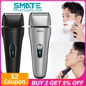 Smate Reciprocating Electric Razor For Men Shaver Four Blade Trimmer Beard Dry and Wet Machine For Shaving Razor
Smate Reciprocating Electric Razor For Men Shaver Four Blade Trimmer Beard Dry and Wet Machine For Shaving Razor