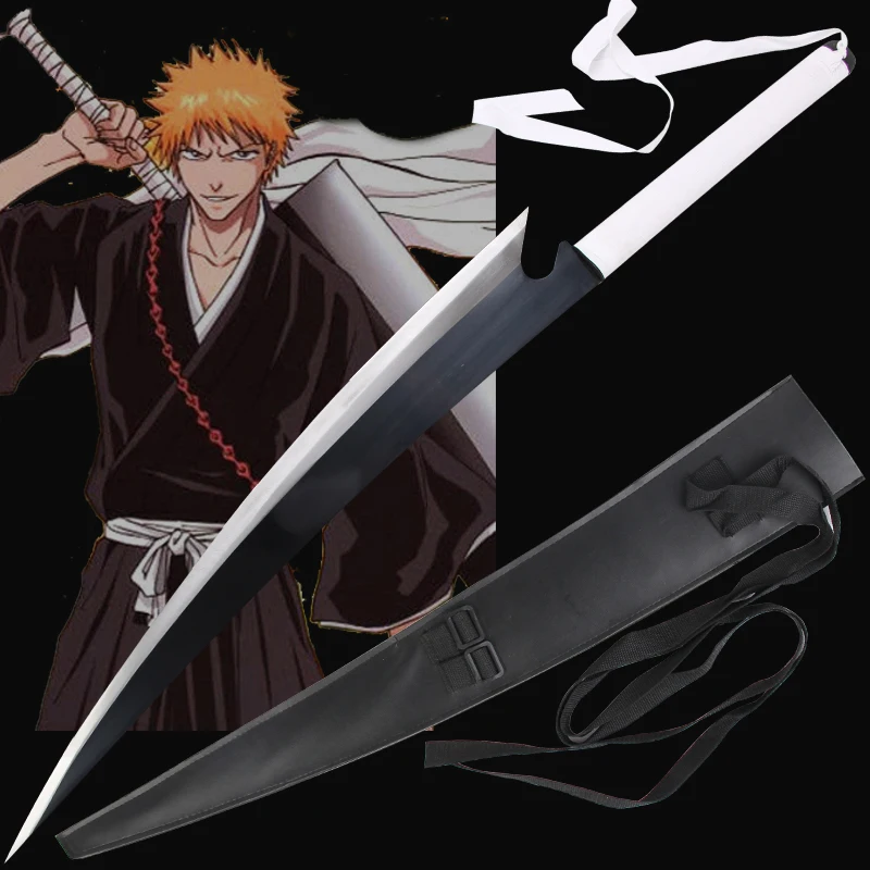For Bleach Anime Zangetsu Kurosaki Ichigo Sword Dual Wield Blade Real Steel Plating Cosplay Props Decorative
For Bleach Anime Zangetsu Kurosaki Ichigo Sword Dual Wield Blade Real Steel Plating Cosplay Props Decorative
