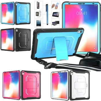 Heavy Duty Rugged Protective Case with Built-in Stand Cover For iPad Pro 11 2018 With shoulder strap
Heavy Duty Rugged Protective Case with Built-in Stand Cover For iPad Pro 11 2018 With shoulder strap