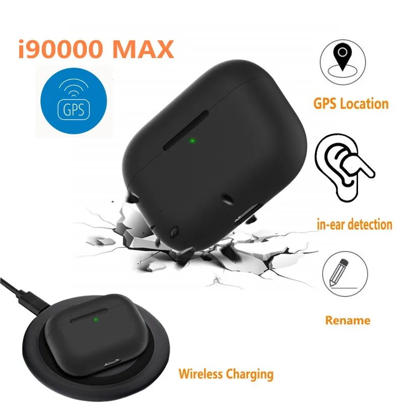 i90000 MAX TWS Wireless Earphone Air 3 Rename GPS Bluetooth 5.0 Earphone Super Bass Earbuds PK i200000 i500 i9000 i100000 TWS
i90000 MAX TWS Wireless Earphone Air 3 Rename GPS Bluetooth 5.0 Earphone Super Bass Earbuds PK i200000 i500 i9000 i100000 TWS
