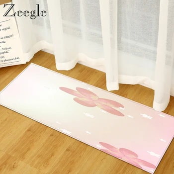 

Zeegle Home Entrance Floor Mat Hallway Area Rug Rectangle Kitchen Rug Water Absorption Soft Bedroom Carpet Modern Bedside Mat