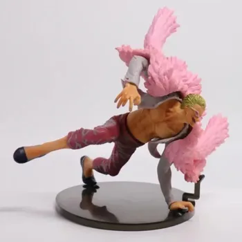 Japan Anime ONE PIECE Modeling King Donquixote Doflamingo Combat Version Integrated Statue Box-packed Ornament Model Toys Y1116
Japan Anime ONE PIECE Modeling King Donquixote Doflamingo Combat Version Integrated Statue Box-packed Ornament Model Toys Y1116