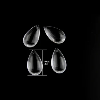 38mm 50mm 63mm Smooth Hanging Water Drop Crystal Pendant Lamp Prism Chandelier Part Glass Droplet for Wedding Decor
38mm 50mm 63mm Smooth Hanging Water Drop Crystal Pendant Lamp Prism Chandelier Part Glass Droplet for Wedding Decor