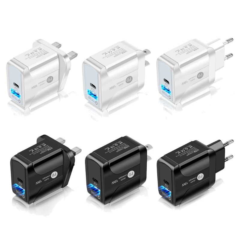 Quick Charge 3.0 QC 18W PD USB Charger QC3.0 Fast Charging USB Wall Phone Charger Mobile Phone Charger Adapter EU US UK
Quick Charge 3.0 QC 18W PD USB Charger QC3.0 Fast Charging USB Wall Phone Charger Mobile Phone Charger Adapter EU US UK
