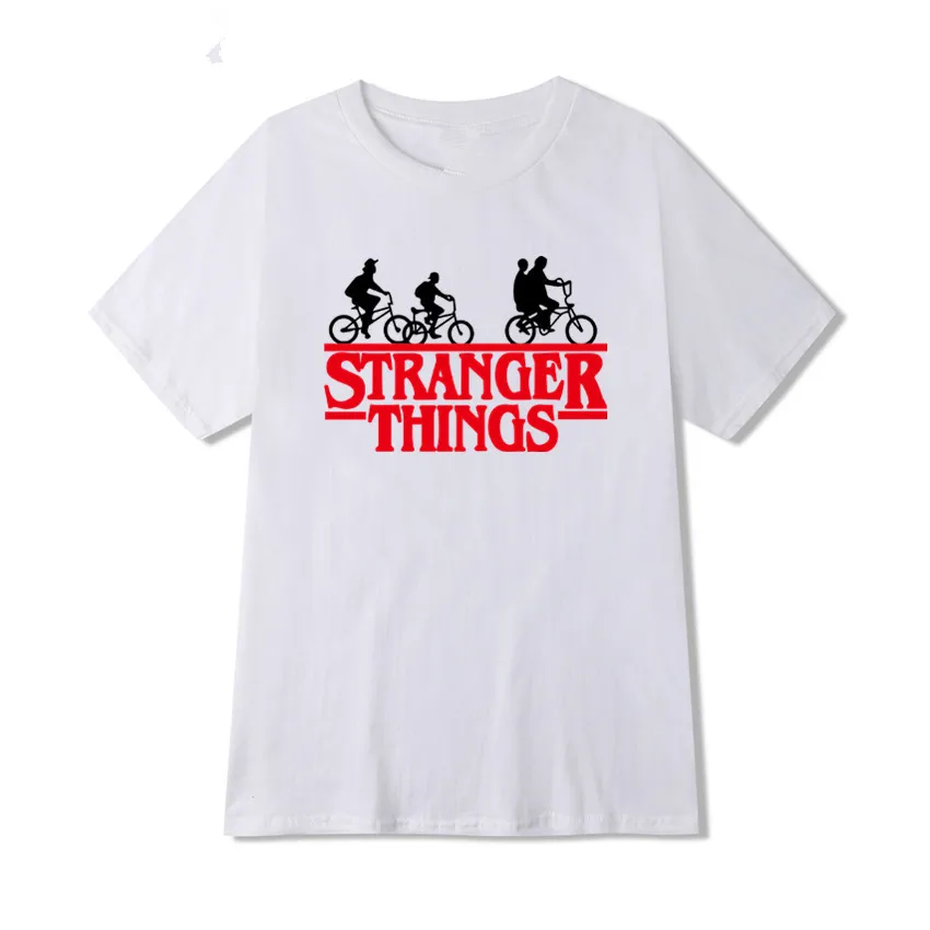 Nuevo 2019 Stranger Things camiseta mujer/hombre Camisa de algodón de manga corta Hombre moda Tops camisetas de verano para homb
Nuevo 2019 Stranger Things camiseta mujer/hombre Camisa de algodón de manga corta Hombre moda Tops camisetas de verano para homb