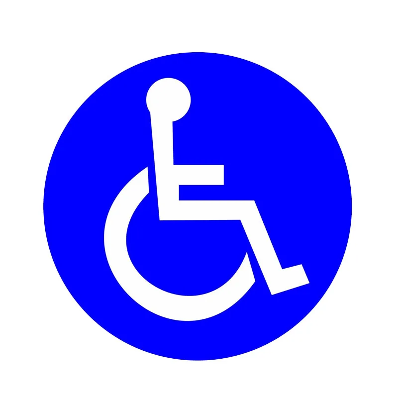Creative Disabled Wheelchair Handicap Round Car Sticker Window Superior Quality Vinyl Reflective Cover Scratches Waterproof PVC
Creative Disabled Wheelchair Handicap Round Car Sticker Window Superior Quality Vinyl Reflective Cover Scratches Waterproof PVC