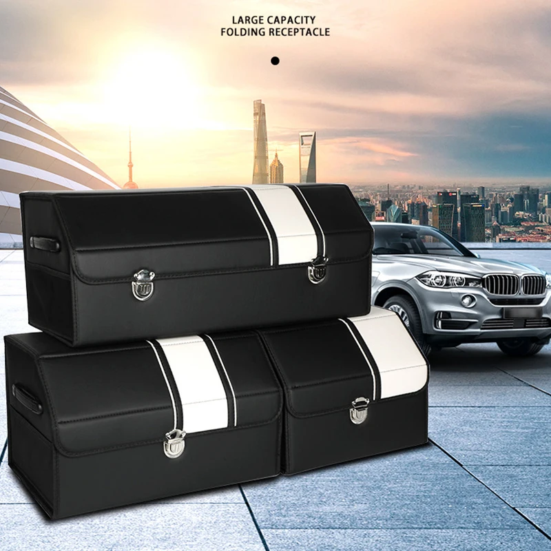 High Intensity Car Storage Box Large Capacity Foldable Organize Box Leather Auto Trunk Storage Box Waterproof Black
High Intensity Car Storage Box Large Capacity Foldable Organize Box Leather Auto Trunk Storage Box Waterproof Black