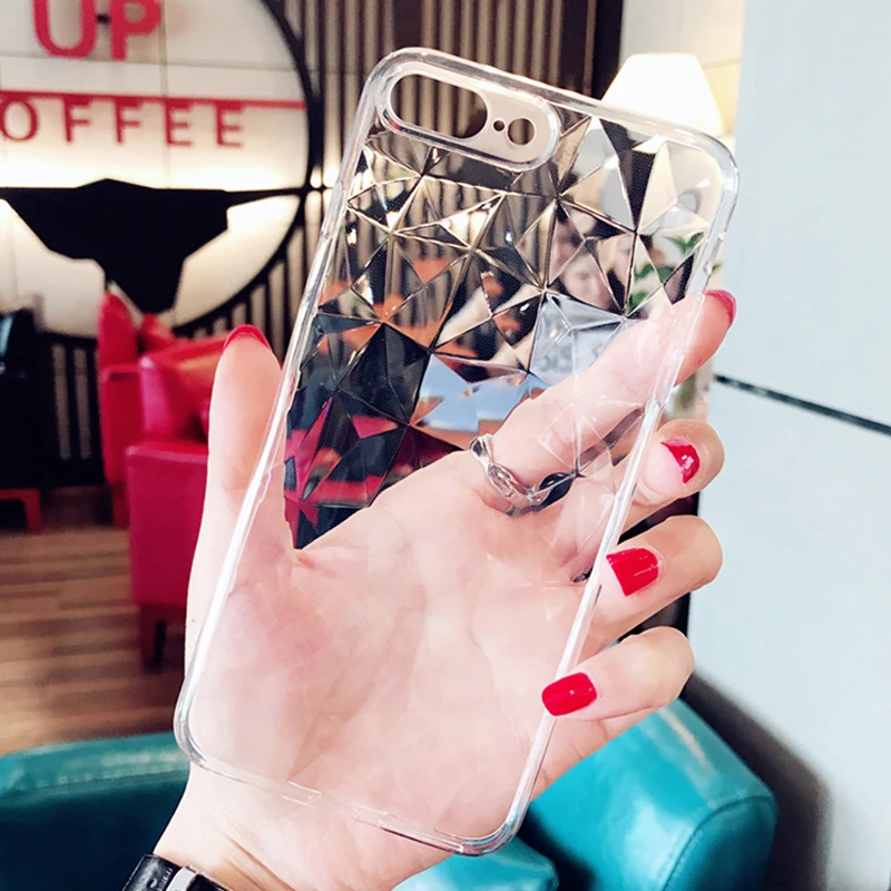 YISHANGOU Diamond Texture Case For iPhone 11 6 7 8 Plus X XR XS Max Soft Phone Cover for iPhone 7 Luxury Transparent Ultra Thin
YISHANGOU Diamond Texture Case For iPhone 11 6 7 8 Plus X XR XS Max Soft Phone Cover for iPhone 7 Luxury Transparent Ultra Thin