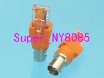 BNC Female to RJ45 Male Adapter Connector Chassis Panel Mount Monitor Accessorie
BNC Female to RJ45 Male Adapter Connector Chassis Panel Mount Monitor Accessorie