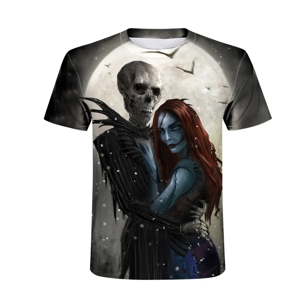 The Nightmare before Christmas T shirt Creative Graphic Homme t-shirt Fashion Casual Hip Hop Harajuku Short Sleeve Tops Unisex
The Nightmare before Christmas T shirt Creative Graphic Homme t-shirt Fashion Casual Hip Hop Harajuku Short Sleeve Tops Unisex
