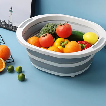 2020 Multi-function 3 In 1 Folding Cutting Board Kitchen Foldable Drain Basket Chopping Blocks Washing Basket Kitchen Organizer
2020 Multi-function 3 In 1 Folding Cutting Board Kitchen Foldable Drain Basket Chopping Blocks Washing Basket Kitchen Organizer
