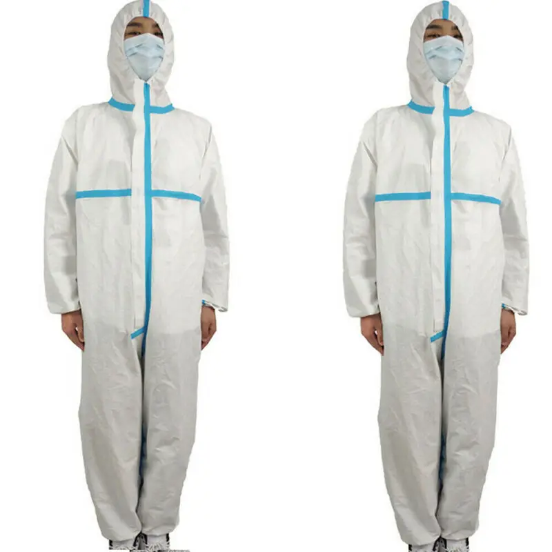 Hazmat Suit Protection Jumpsuit Safety Coverall Disposable Washable White Rompers
Hazmat Suit Protection Jumpsuit Safety Coverall Disposable Washable White Rompers