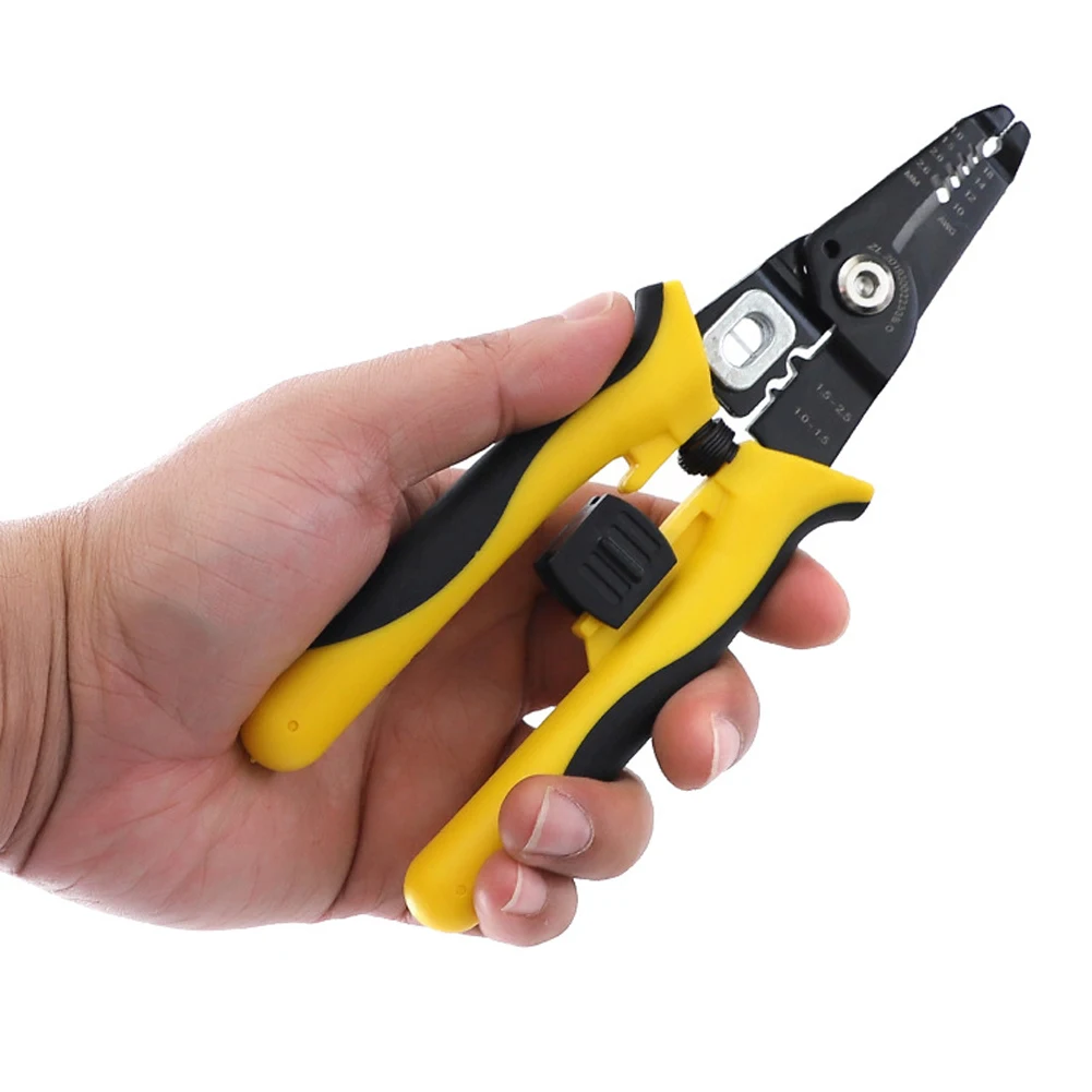 Multifunctional Electrical Cable Stripper Wire Stripper Cable Cutter Multi Tool Wire Cutting Scissor Stripping Pliers AlloySteel
Multifunctional Electrical Cable Stripper Wire Stripper Cable Cutter Multi Tool Wire Cutting Scissor Stripping Pliers AlloySteel
