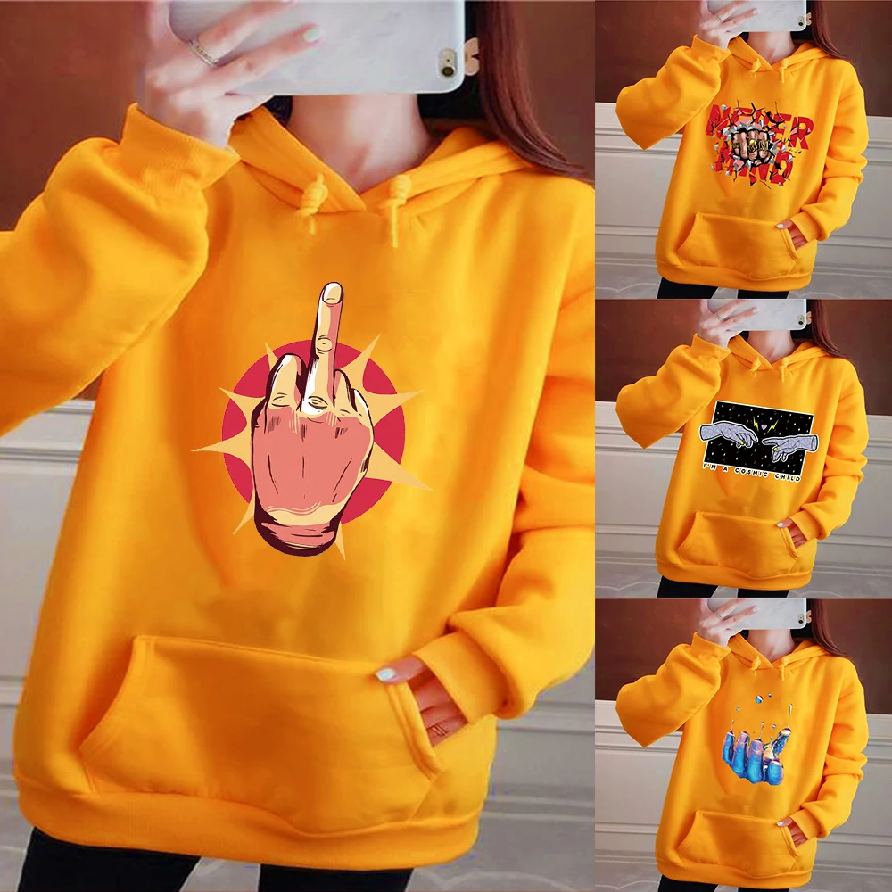 Hoodie Womens Sweater Autumn and Winter Wear Womens Harajuku Casual Sportswear Pullover New Polyester-cotton Hoodie Lovers
Hoodie Womens Sweater Autumn and Winter Wear Womens Harajuku Casual Sportswear Pullover New Polyester-cotton Hoodie Lovers