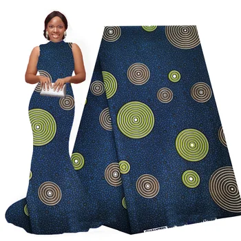 Polyester 2020 Ankara African Wax Prints Fabric Dark Teal Real Wax High Quality 6 yards African Fabric for Party Dress
Polyester 2020 Ankara African Wax Prints Fabric Dark Teal Real Wax High Quality 6 yards African Fabric for Party Dress