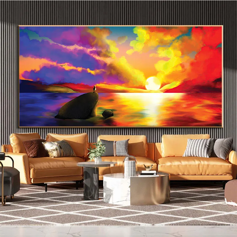 New Beginning Sunrise Landscape Oil Painting On Canvas Wall Art Decorative Poster and Prints Modern Abstract Picture For Home
New Beginning Sunrise Landscape Oil Painting On Canvas Wall Art Decorative Poster and Prints Modern Abstract Picture For Home