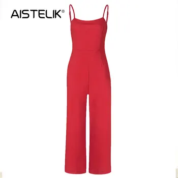 AISTELIK 2020 spring and summer explosive straight sling word shoulder halter casual waist nine points wide leg pants
AISTELIK 2020 spring and summer explosive straight sling word shoulder halter casual waist nine points wide leg pants
