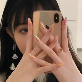 24pcs Sexy French False Nail press on nail tips Long Ballet Nail Art Micro Clear Laser Manicure coffin Fake Nails With Glue
24pcs Sexy French False Nail press on nail tips Long Ballet Nail Art Micro Clear Laser Manicure coffin Fake Nails With Glue