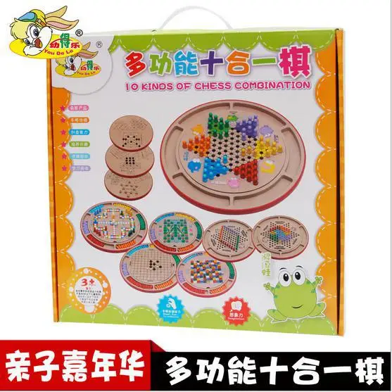 Youdele Ten One Checkers Aeroplane Chess Five-in-a-row Animal Checker Children Wooden Others Early Education Toy
Youdele Ten One Checkers Aeroplane Chess Five-in-a-row Animal Checker Children Wooden Others Early Education Toy