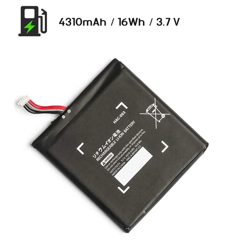 HAC 003 батарея 3 7 V 4310mAh литий ионная аккумуляторная запасной Ремонт для navd Nitendo