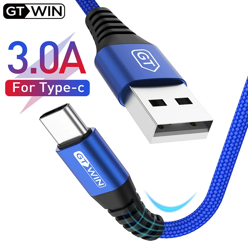 GTWIN USB Type C Cable For iPad Pro Samsung S10 Huawei P30 USB C Mobile Phone Cable Fast Charging Type C Cable for Xiaomi MI 9
GTWIN USB Type C Cable For iPad Pro Samsung S10 Huawei P30 USB C Mobile Phone Cable Fast Charging Type C Cable for Xiaomi MI 9
