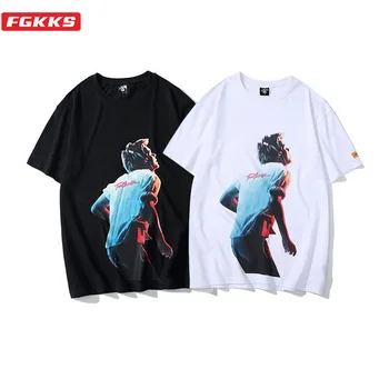 FGKKS Summer New Men T-Shirts Tops Street Hip Hop Men's Printing T Shirt Male O-Neck Casual Simple Tee Shirt Brand Clothing
FGKKS Summer New Men T-Shirts Tops Street Hip Hop Men's Printing T Shirt Male O-Neck Casual Simple Tee Shirt Brand Clothing