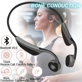 2020 V9 Wireless Bluetooth 5.0 Headphones Bone Conduction Microphone Sport with Headset Earphone Outdoor Headset Headsets E7W6
2020 V9 Wireless Bluetooth 5.0 Headphones Bone Conduction Microphone Sport with Headset Earphone Outdoor Headset Headsets E7W6