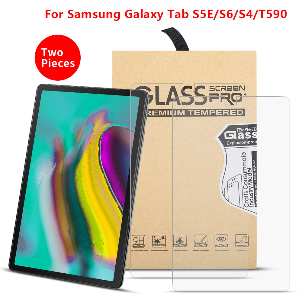 2PCS/Lot Tempered Glass for Samsung Galaxy Tab S5E 10.5 2019 SM-T720/T725 Screen Protector Film for S6 S4 SM-T860 T865 SM-T835
2PCS/Lot Tempered Glass for Samsung Galaxy Tab S5E 10.5 2019 SM-T720/T725 Screen Protector Film for S6 S4 SM-T860 T865 SM-T835