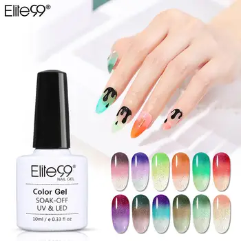 Elite99 Temperature Change Color Gel Polish Neon Glitter UV Gel Nail Polish Soak Off Thermal Nails Gel Varnish 10ml Nail Art
Elite99 Temperature Change Color Gel Polish Neon Glitter UV Gel Nail Polish Soak Off Thermal Nails Gel Varnish 10ml Nail Art