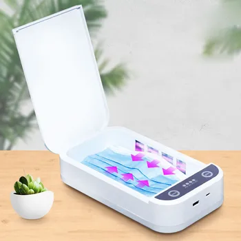 Vococal Smart Phone UV Sanitizer Box Disinfection Case with Aromatherapy Function for 6.5inch Phones Mouth Mask Keys Eyeglasses
Vococal Smart Phone UV Sanitizer Box Disinfection Case with Aromatherapy Function for 6.5inch Phones Mouth Mask Keys Eyeglasses