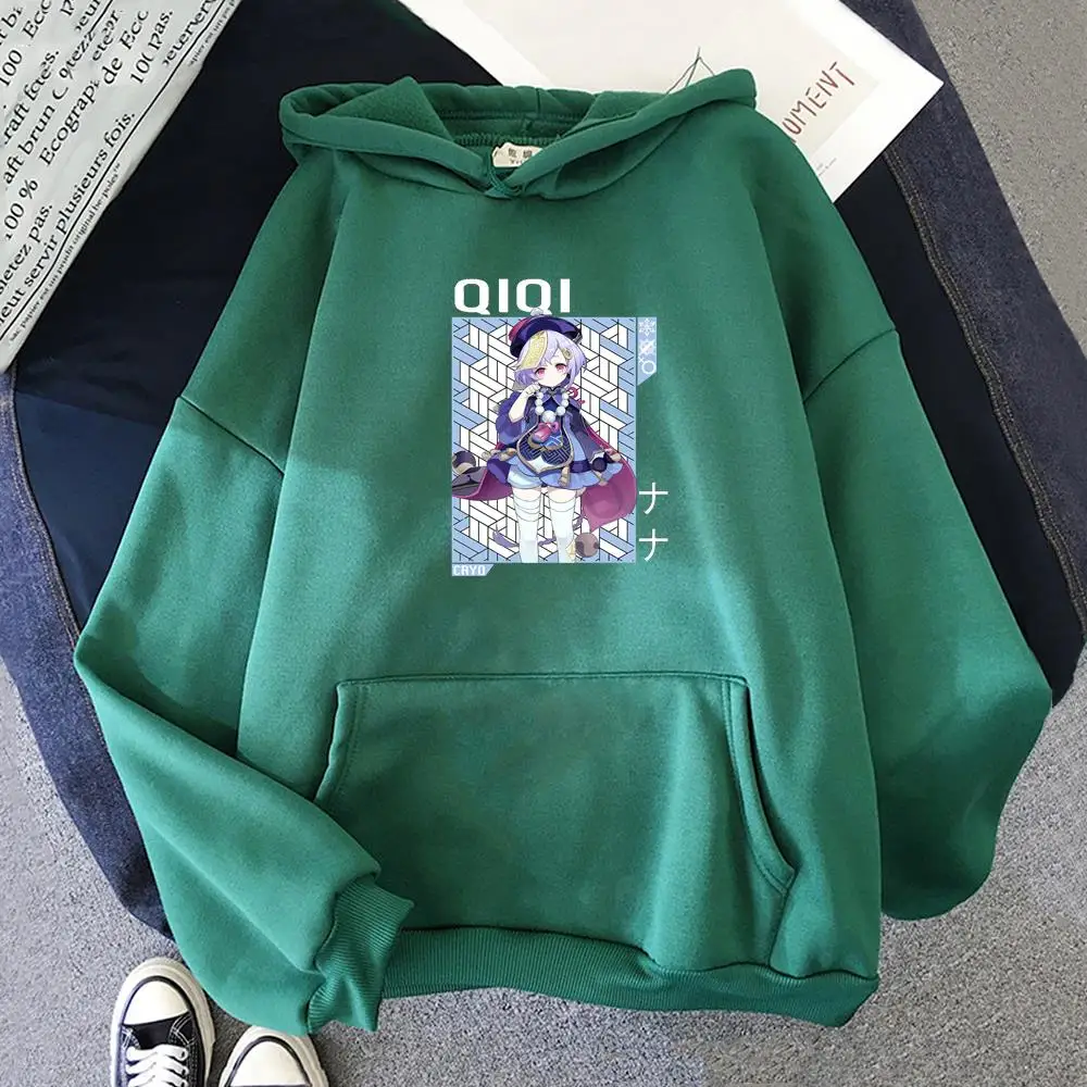 Men Hoodies QiQi Genshin Impact Graphic Hoodie Women Kawaii Clothes Aesthetic Cartoon Printing STREETWEAR Winter/Autumn Pullover
Men Hoodies QiQi Genshin Impact Graphic Hoodie Women Kawaii Clothes Aesthetic Cartoon Printing STREETWEAR Winter/Autumn Pullover