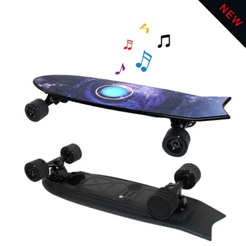 Electric Scooter With Bluetooth audio and lantern Motor 350W Remote Longboard Electric Skateboard
Electric Scooter With Bluetooth audio and lantern Motor 350W Remote Longboard Electric Skateboard