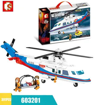 391pcs City Series Emergency Helicopter Compatible With Legoinglys Model Building Block Bricks Toys Christmas Gift
391pcs City Series Emergency Helicopter Compatible With Legoinglys Model Building Block Bricks Toys Christmas Gift