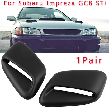 1 Pair Vent Cover Auto Hood Scoop FRP Cover Black For Subaru Impreza GC8 STi Parts
1 Pair Vent Cover Auto Hood Scoop FRP Cover Black For Subaru Impreza GC8 STi Parts