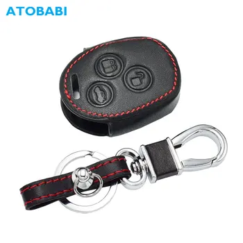 Real Leather Car Key Case For Ford Fiesta C-Max KA GALAXY 3 Buttons Auto Remote Fob Keychain Cover Holder Bag Car Accessories
Real Leather Car Key Case For Ford Fiesta C-Max KA GALAXY 3 Buttons Auto Remote Fob Keychain Cover Holder Bag Car Accessories