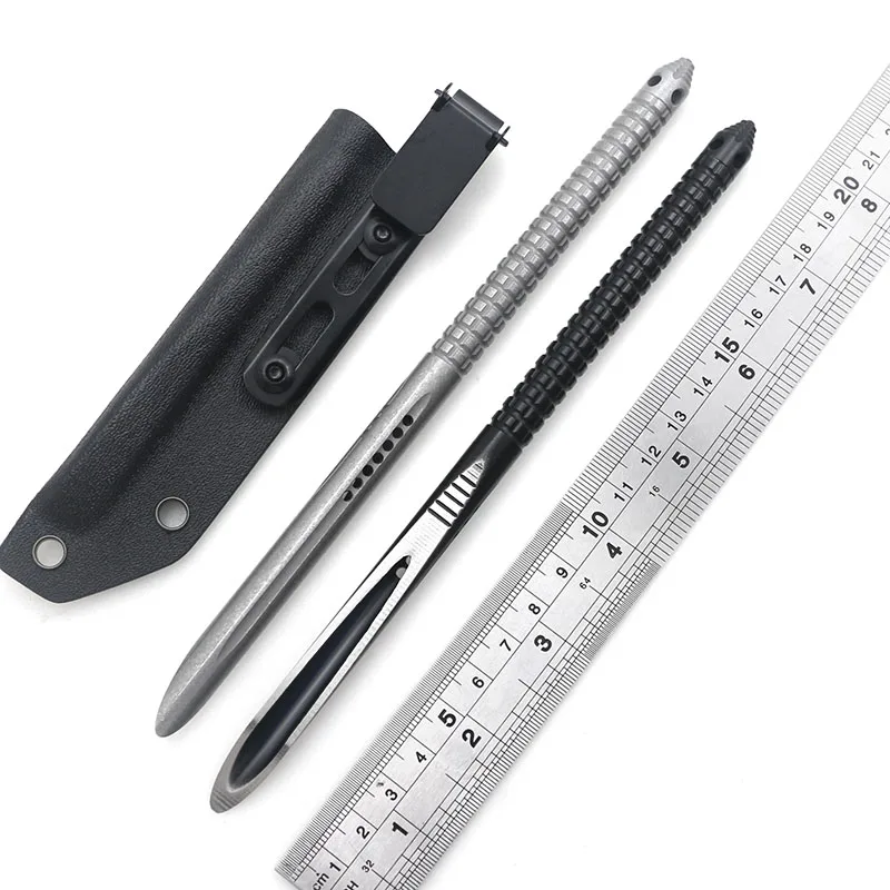 New micro TCP-P crowbar tea needle outdoor EDC hand tool 440c steel practical survival dagger knife gift |
